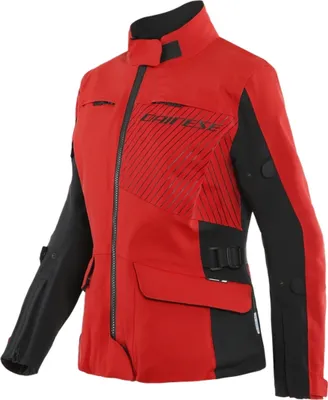 Obrázek produktu pro Dainese Tonale D-Dry XT dámská textilní bunda na motorku, červená/černá, 38 mm