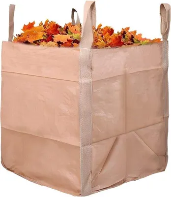 Produktbild von Großer Gartensack, 750 Liter, stabil, 4 Griffe, für Rasen und Laub