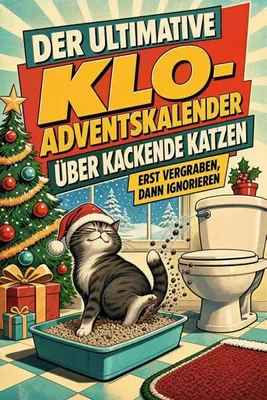 Produktbild von Der ultimative Klo-Adventskalender über kackende Katzen