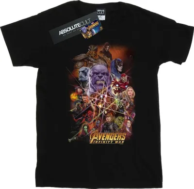 Obrázek produktu pro Marvel - Pánské tričko "Avengers Infinity War" BI12525 (M) (Black)