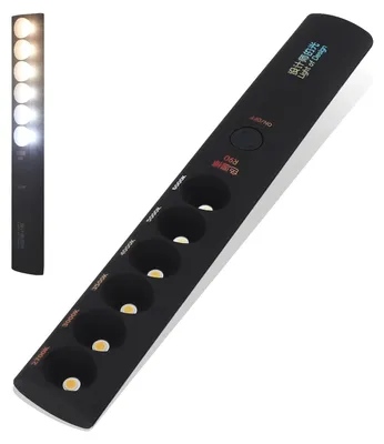 Zdjęcie produktu dla Przenośna lampa o regulowanej temperaturze barwowej - światło do fotografii - ładowalna i wszechstronna - 2700K‑6000K - idealna do codziennego oświetlenia - Ge...