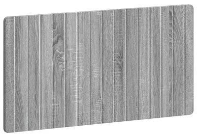 Immagine prodotto di vidaXL Testiera da parete, modello ZWOLLE, colore grigio Sonoma, realizzata in materiale composito di legno