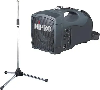 Zdjęcie produktu dla Głośnik mobilny Mipro MA-101B z podstawką