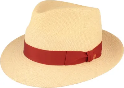 Mayser wasserabweisender Trilby Panamahut Manuel UV-Schutz 80 in beige