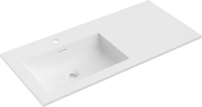 Immagine prodotto di Mexen Otis lavabo da incasso sinistro 101 x 46,5 cm, bianco opaco - 25181001L