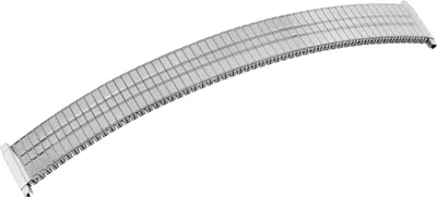 Produktbild von Edelstahl Zugarmband, silberfarben, 18  20 mm