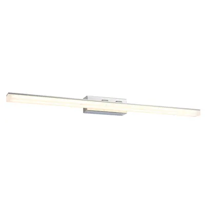 Produktbild von Lucande LED-Bad-Wandleuchte Julie, 75cm, chrom, Metall, IP44