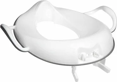 Productafbeelding van Famanu toiletverkleiner met handgrepen en spatbescherming - Geschikt voor kinderen