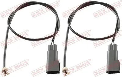 Produktbild von 2x QUICK BRAKE WS 0312 A Warnkontakt Bremsbelagverschleiß 580mm Hinten für FORD Transit Mk6 Kasten (V347, V348, FA) Transit Mk6 Pritsche / Fahrgestell