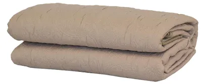Tagesdecke Dhavlos, 180 cm, beige, 100% Polyester