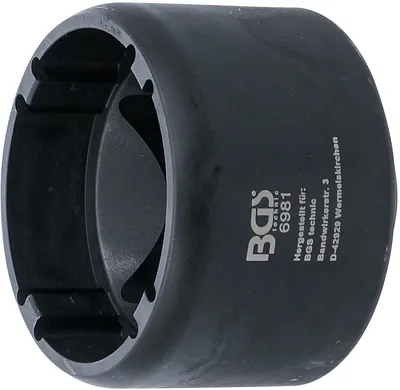 Produktbild von BGS technic Transmission Groove Nut Socket, 1,29 kg