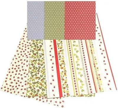 Obrázok produktu pre Obojstranný kartón 300g 24x34cm 3 listy MIX