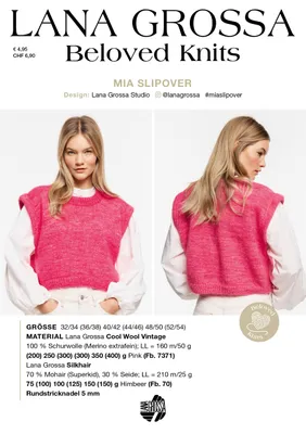 Produktbild von Lana Grossa MIA SLIPOVER Beloved Knits No. 3  
