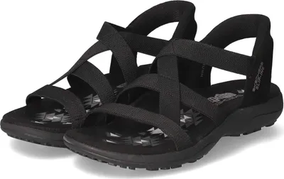 Produktbild von Skechers Slip-Ins: Reggae Slim Sandalen Plat - zwart - Maat 41
