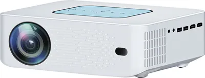 Obrázek produktu pro Inteligentní LED projektor V10, rozlišení 1920 x 1080P | 1 GB + 8 GB | Podpora HD/AV/USB | 3,5 mm audio výstup | Evropské předpisy, bílý