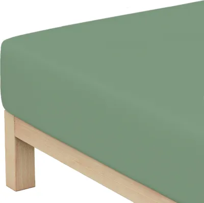 Produktbild von Schlafgut Mako Jersey Spannbetttuch Spannbettlaken 90x200 100x200