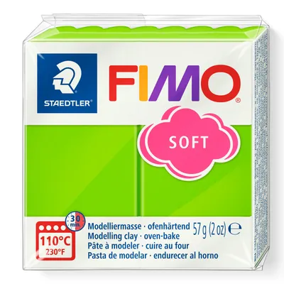 Produktbild von FIMO, Modelliermasse, Knete apfelgrün soft normal