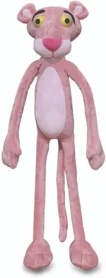 Imagen del producto de Peluche Pantera Rosa Pink Panther 60 cms
