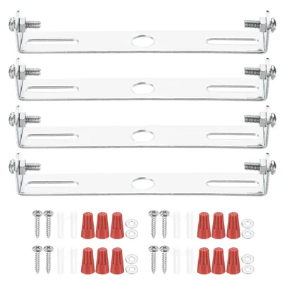Obrázek produktu pro Univerzální montážní sada pro lampu, 115 mm, 4 kusy podhledových desek s příčnou tyčí