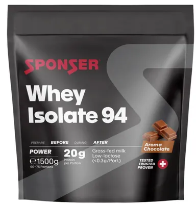 Produktbild von Sponser Whey Isolate 94 – 1500 g-Dose Chocolate