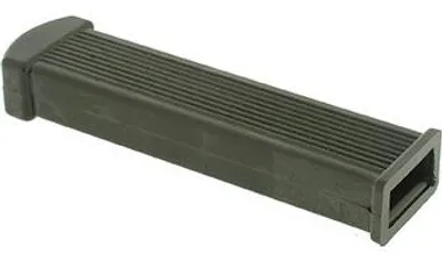 Produktbild von Flacher Kunststoffgriff, anpassbar – Maße: 20 x 5 mm – Länge: 105 mm