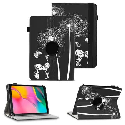 Produktbild von Tablet Tasche für Samsung Galaxy Tab A 10.1 2019 Hülle Schutzhülle 360° DrehbarFarben:Motiv 12