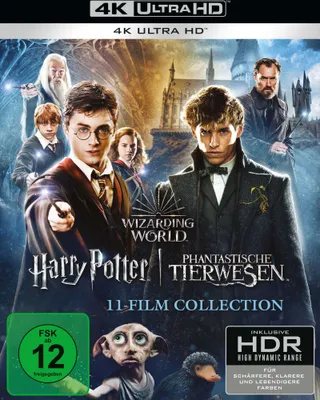 Produktbild von Rowling: Wizarding World 11-Film Collec. - 4K UHD/11 Blu-ray