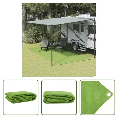 Obrázek produktu pro The Living Store Stanový koberec světle zelený 250x600 cm HDPE