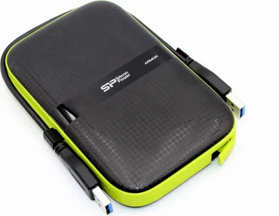 Produktbild von Silicon Power Armor A60 2tb Usb 3.0 2.5 Externe Festplatte Schwarz  Schwarz One Size