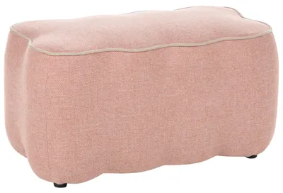 Obrázek produktu pro BELIANI Lavice růžová 69 x 38 cm doplněk obývací pokoj ložnice dětský pokoj moderní