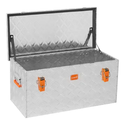 Produktbild von ALUBOX Riffelblech Alukiste 1.5mm Stärke 91 Liter - 91 Liter