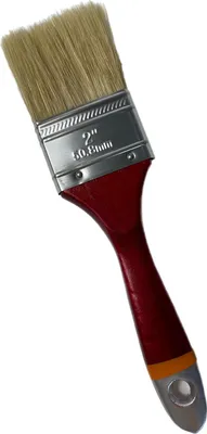 Produktbild von 6x univers. 50mm Flach Malerpinsel Lackpinsel Lasur Acryl Lasurpinse