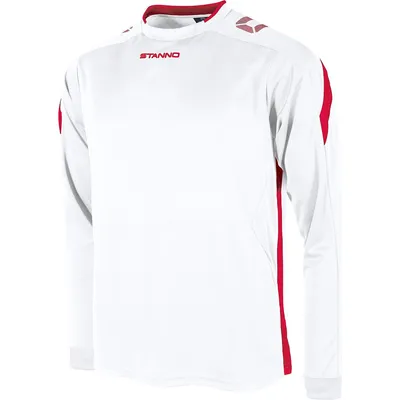 Produktbild von Stanno Drive Trikot Langarm Herren - Weiß / Rot