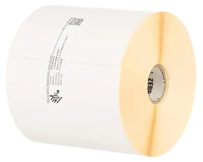 Produktbild von ZEBRA Thermoetiketten 102x165mm perm 4xRollen,Z-Perform,1000D,weiss