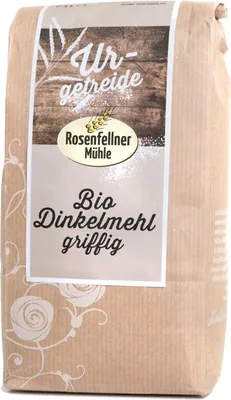 Produktbild von Dinkelmehl griffig URgetreide 1000g - 10er Vorteilspack von Rosenfellner Mühle