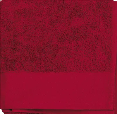 Produktbild von Handtuch aus 100 % biologischer Baumwolle, 100 x 50 cm, mit Boucléwolle-Struktur