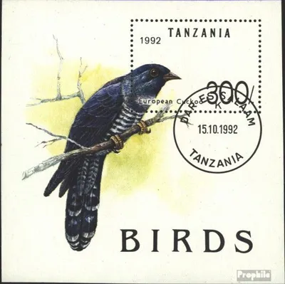 Produktbild von Briefmarken Tansania 1992 Mi Block190 (kompl.Ausg.) gestempelt Vögel