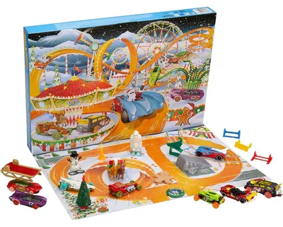 Produktbild von Mattel HCW15 - Hot Wheels - Adventskalender