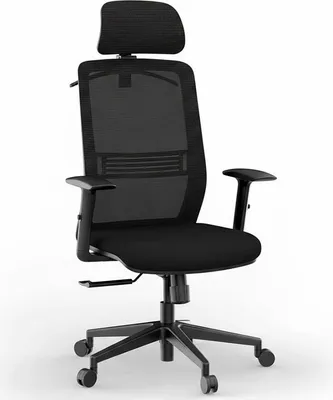 Obrázok produktu pre Ergonomické kancelárske kreslo OC17B, s 2D opierkou hlavy, čierne