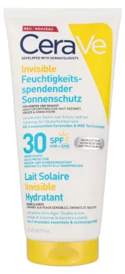 Produktbild von CeraVe Invisible Hydrating Sunscreen SPF 30