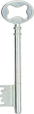 Image de Clé n°3F 4 gorges pour serrure en applique horizontale - THIRARD