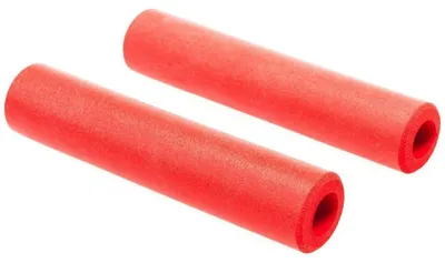 Image de Poignées Voxom en silicone, taille 2, rouges, 130 mm