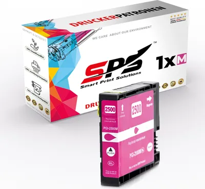 Produktbild von Kompatibel für Canon MAXIFY MB5150 (0960C044) / 9266B001 / PGI-2500XLM Druckerpatrone Magenta