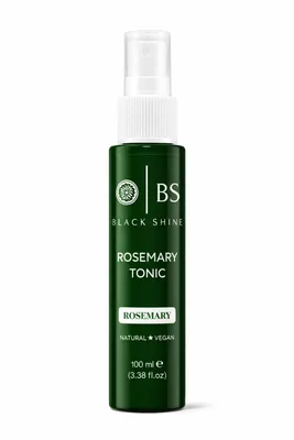 Produktbild von Black Shine Rosmarin-Haarwasser Spray 100 ml - Pflegespray für Haaransatz und Längen