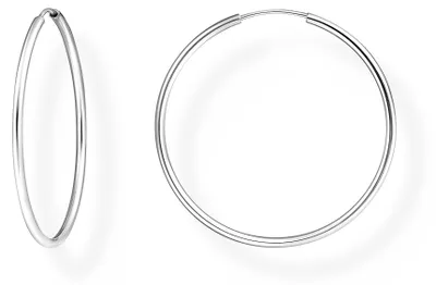 Image de Thomas Sabo CR728-001-21 Boucles d'oreilles Créoles Femme Argent moyen
