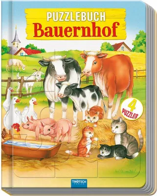 Produktbild von Trötsch Verlag Puzzlebuch Bauernhof