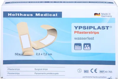 Produktbild von Pflasterstrips YPSIPLAST 2,5x7,2cm, 50 St
