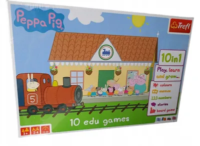 Obrázok produktu pre Trefl Peppa Pig 10 Vzdelávacích Hier Hra