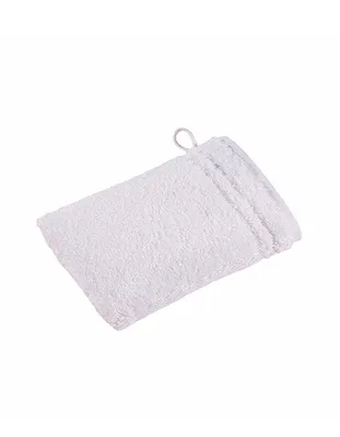 Produktbild von Vossen 116048 | Vienna Style Supersoft Waschhandschuh / 22 x 16 cm - Farbe: White - Größe: 22 x 16 cm
