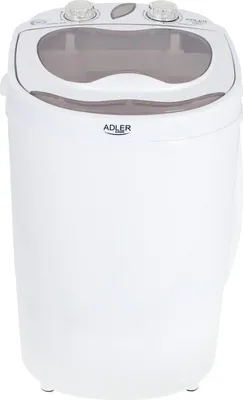 Produktbild von Adler AD 8055 Waschmaschine Toplader 3 kg Cremefarben  Weiß